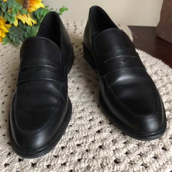 Vagabond Black Leather Women's Loafers - Picture 5 of 14